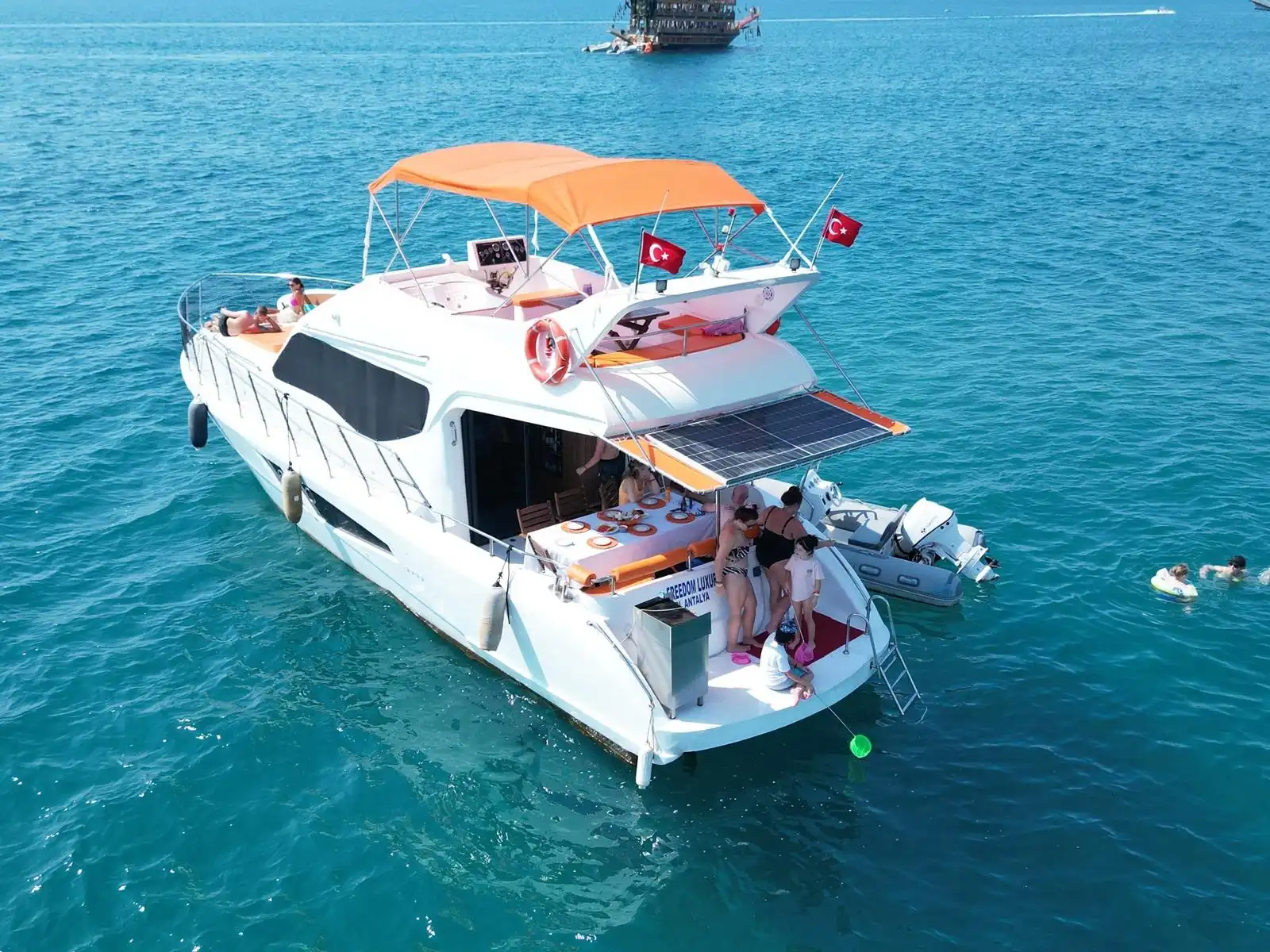 Antalya Kundu Yacht Charter 16m Custom Built 45